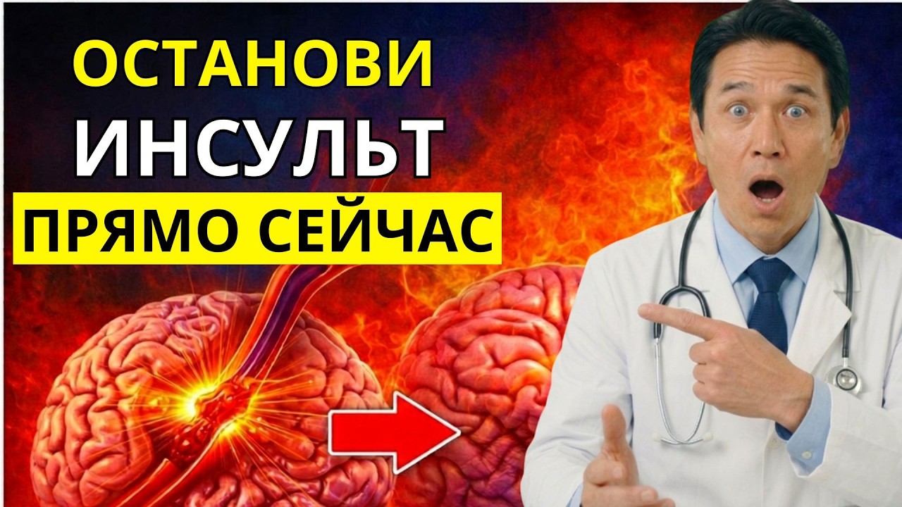 Пожилые люди: техника 3 минут для профилактики острого инсульта