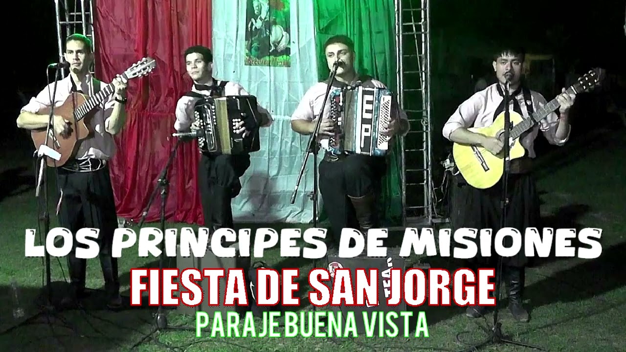 LOS PRINCIPES DE MISIONES fiesta de San jorge, Paraje Buena Vista 2025