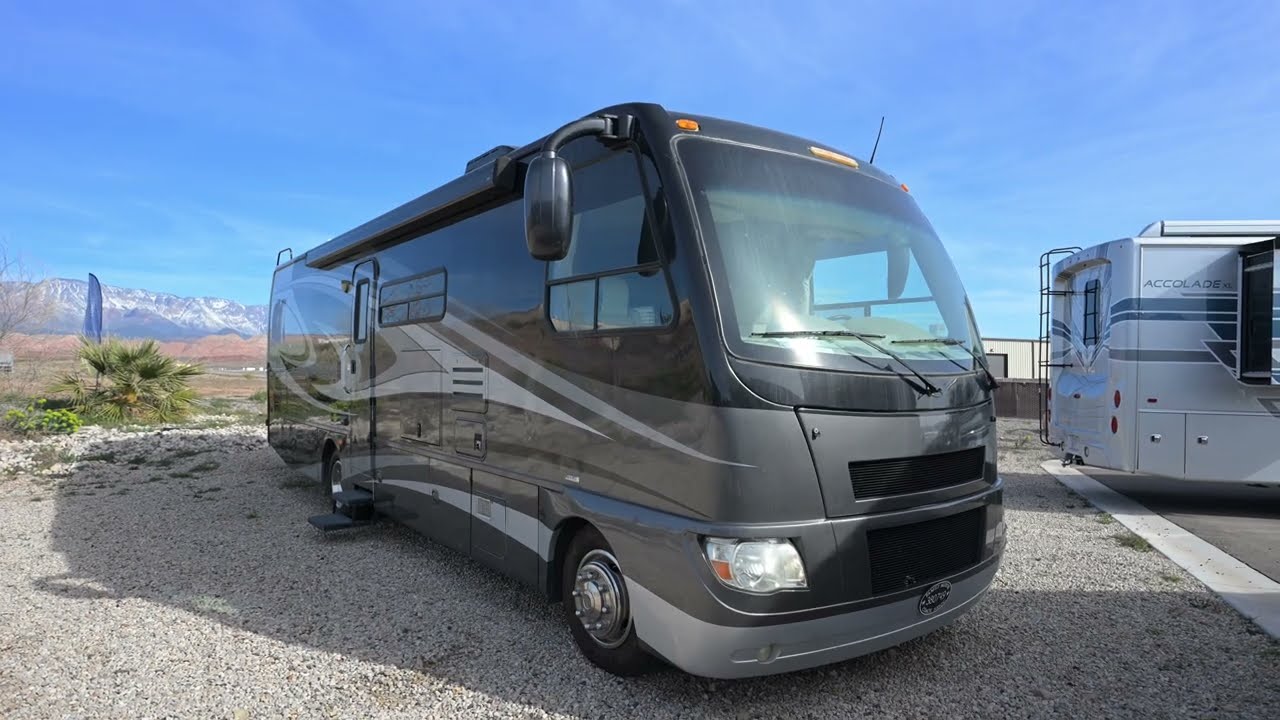 Used 2011 Thor Motor Coach Serrano 31X Class A RV Exterior Tour - Blue Compass RV Utah - 4K UHD