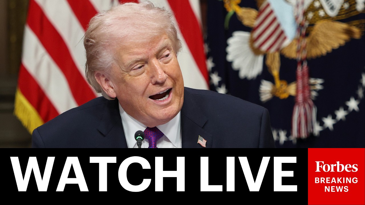 LIVE: President Trump Holds Roundtable Event Amid Renewed Strikes Against Iran