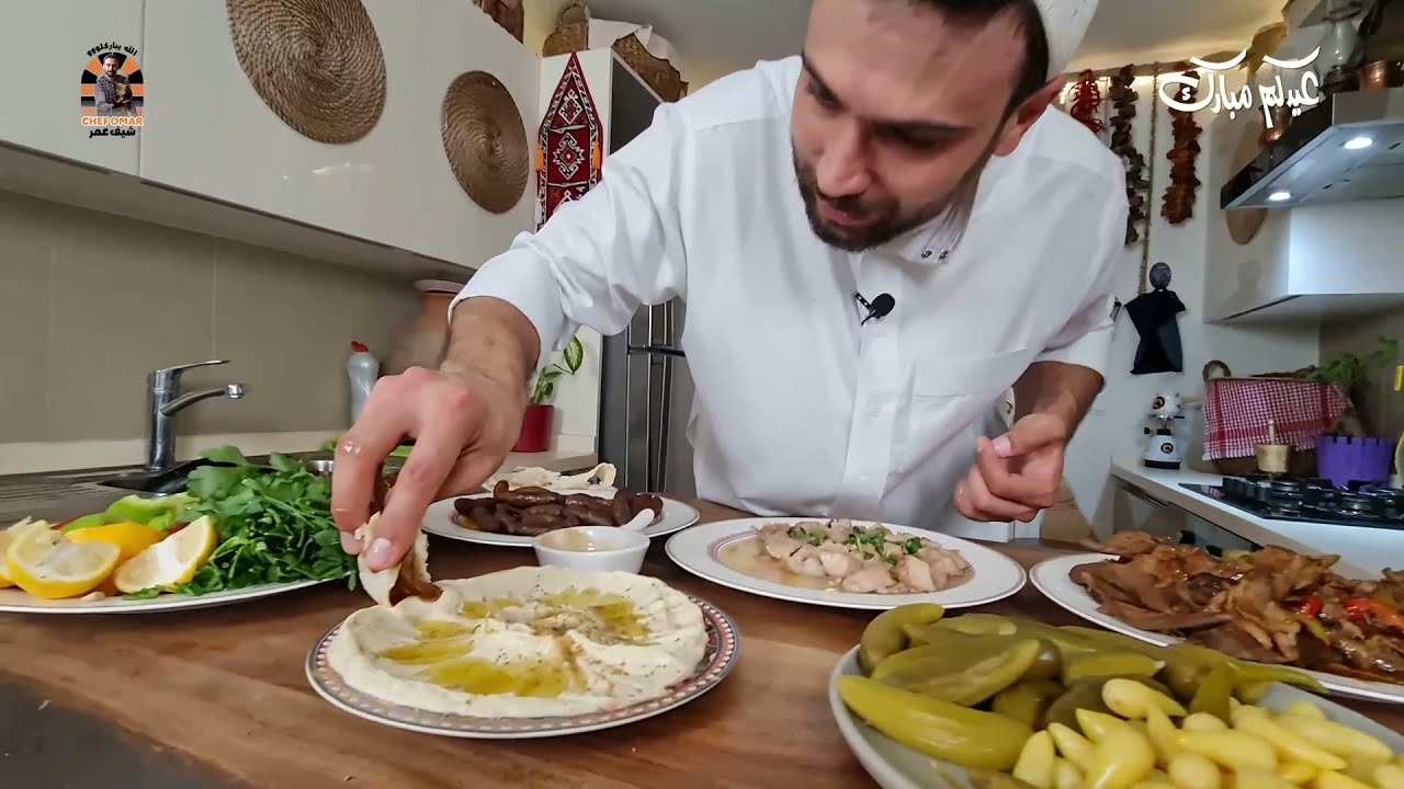 Шеф-повар Омар | Сирийский завтрак на праздник Курбан-байрам 😍😋