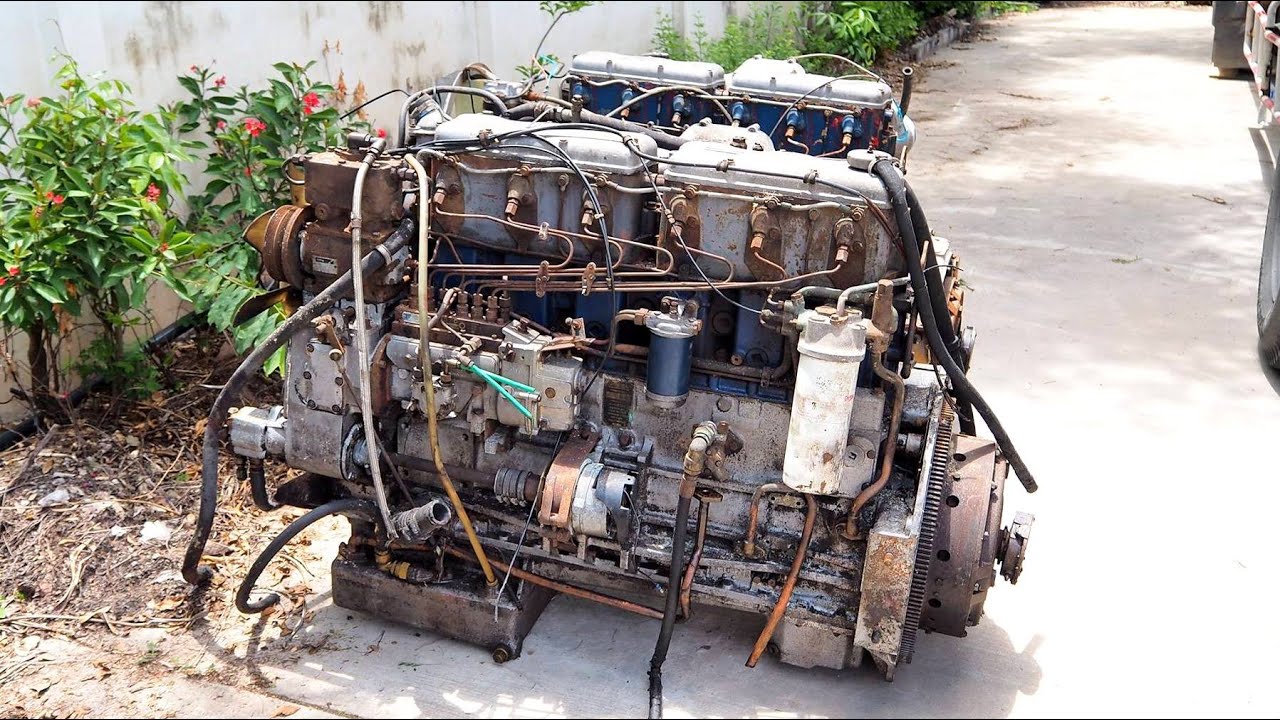 Great Old GARDNER Engines Cold Start and Sound Review 2