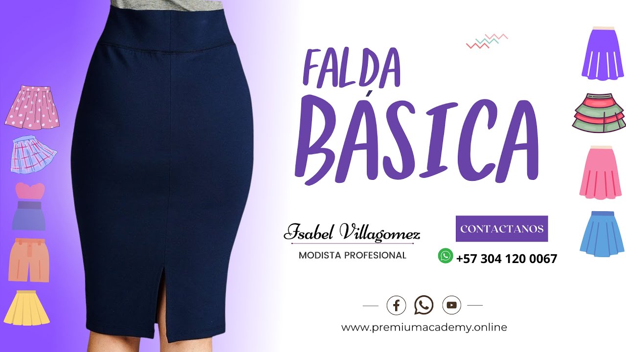 FALDA BÁSICA - ISABEL VILLAGÓMEZ - Martes 29 de Agosto del 2023