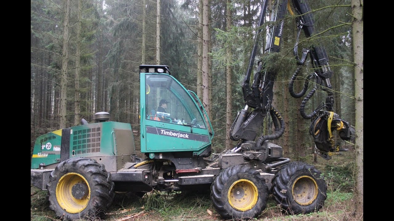 Timberjack Harvester