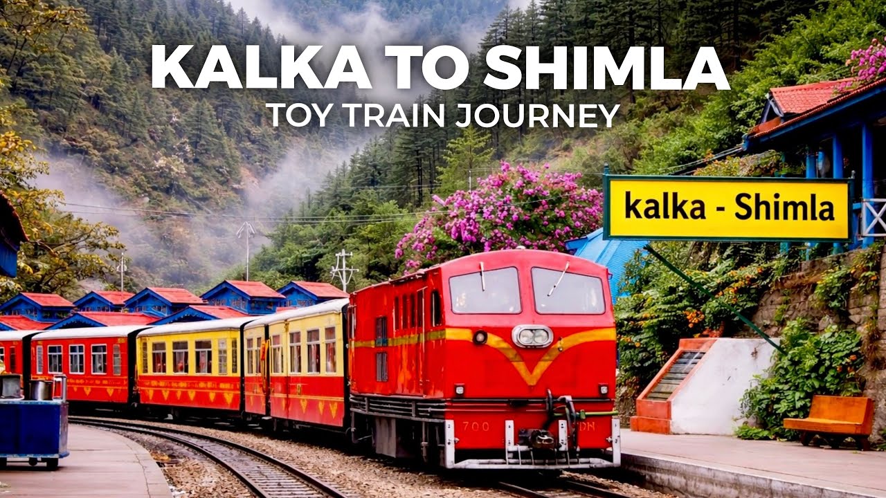 Kalka Shimla Toy Train : India's Most Beautiful Train Ride in Himachal Pradesh
