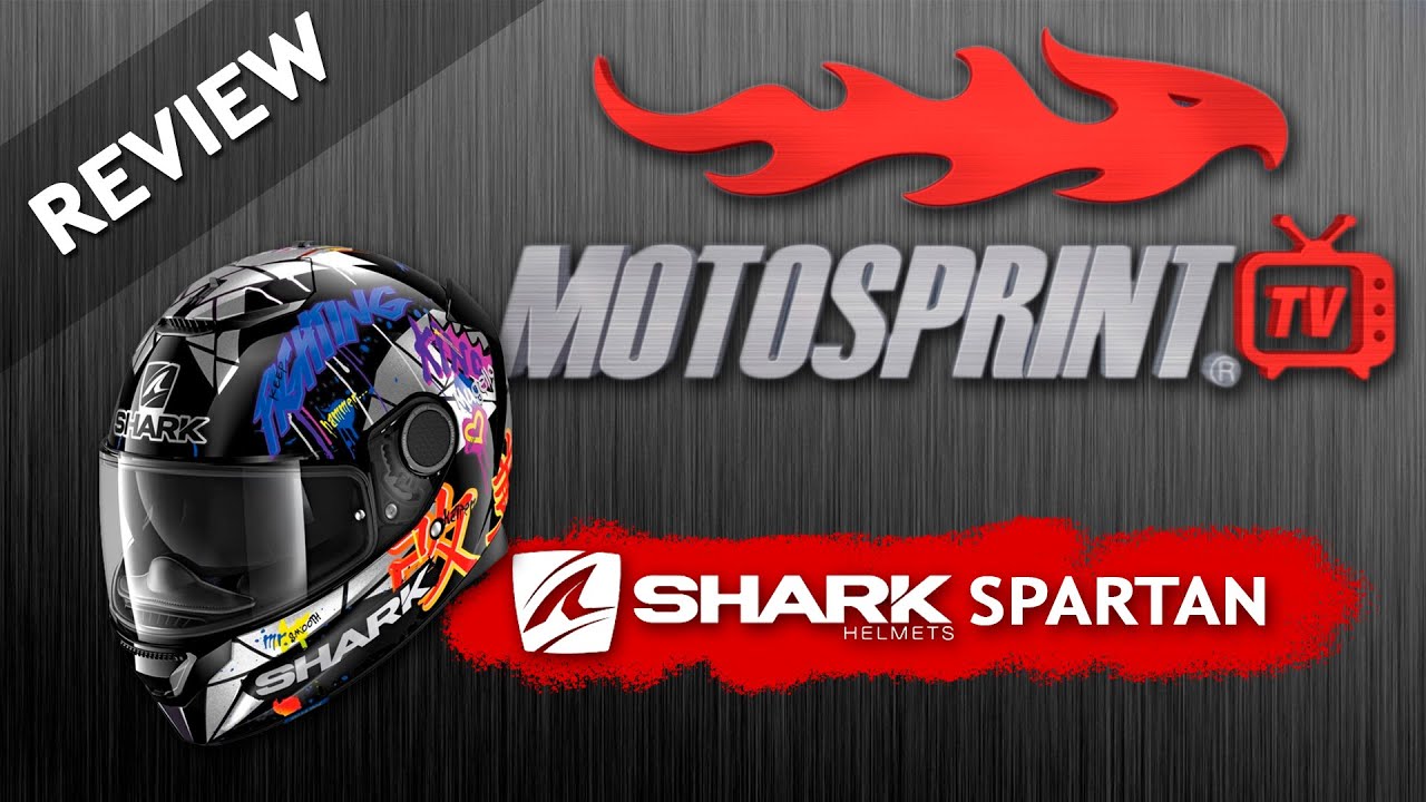 REVIEW DO CAPACETE SHARK SPARTAN - MOTOSPRINT