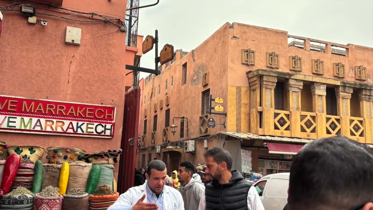 A guided tour of Marakech