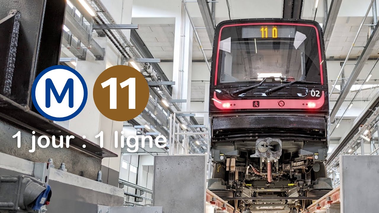 1 jour : 1 ligne – Métro 11