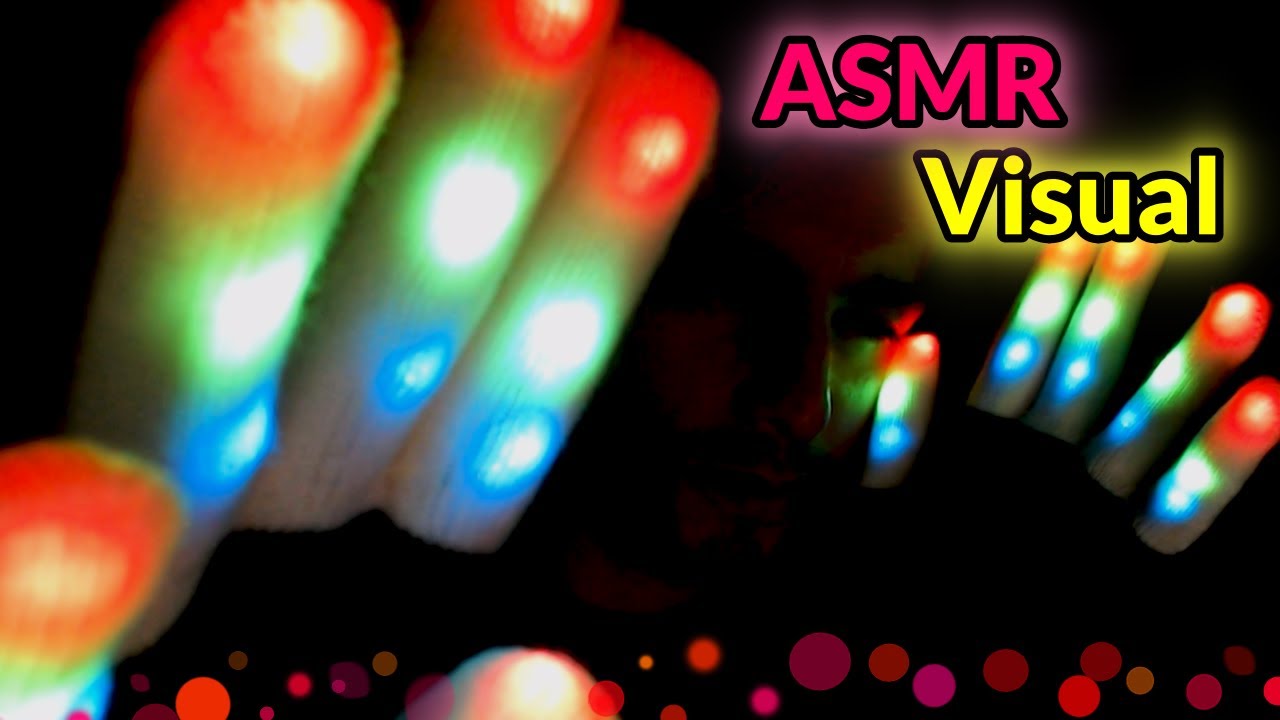 ASMR Visual: Guantes Luces Led para ayudarte a dormir mejor