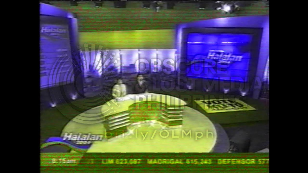 ABS-CBN Halalan 2004 coverage snippet [11-MAY-2004]