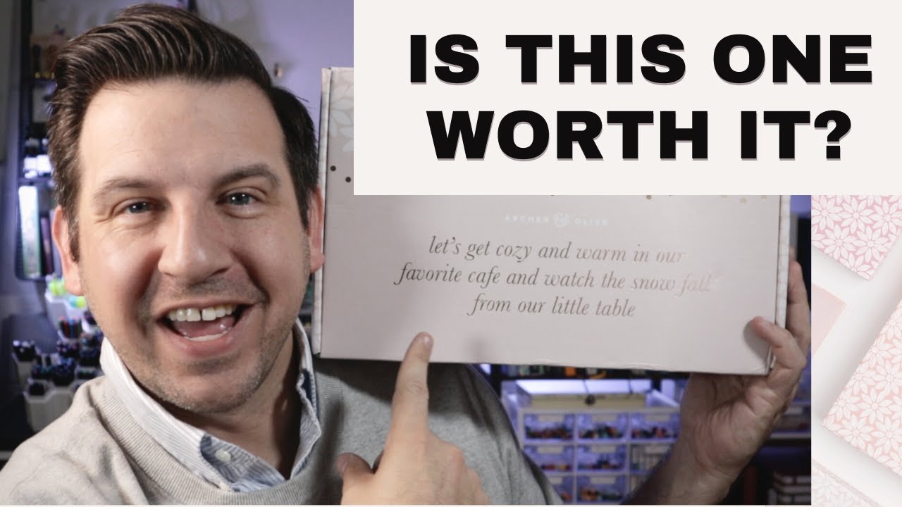 Archer & Olive December Cozy Cafe Sub Box Reactions