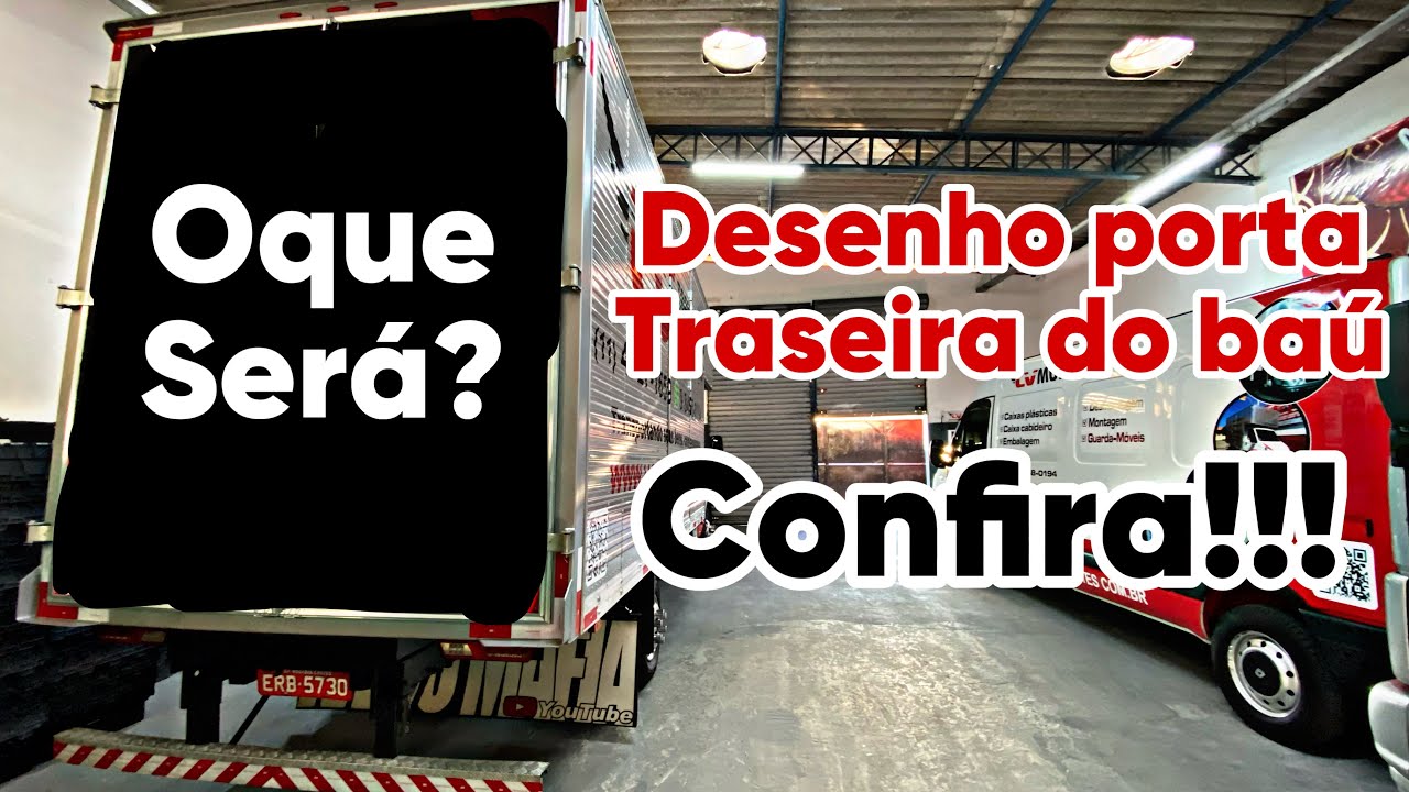 FIZEMOS UMA IMAGEM DIFERENCIADA NO BAÚ DA IVECO MÁFIA