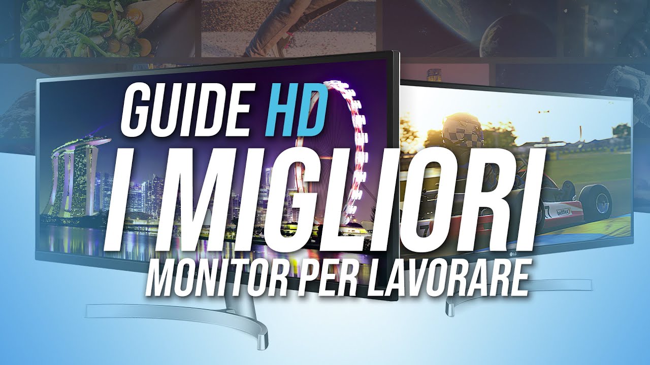 I 5 MIGLIORI MONITOR PER LAVORARE in casa e in ufficio | GUIDA ACQUISTO