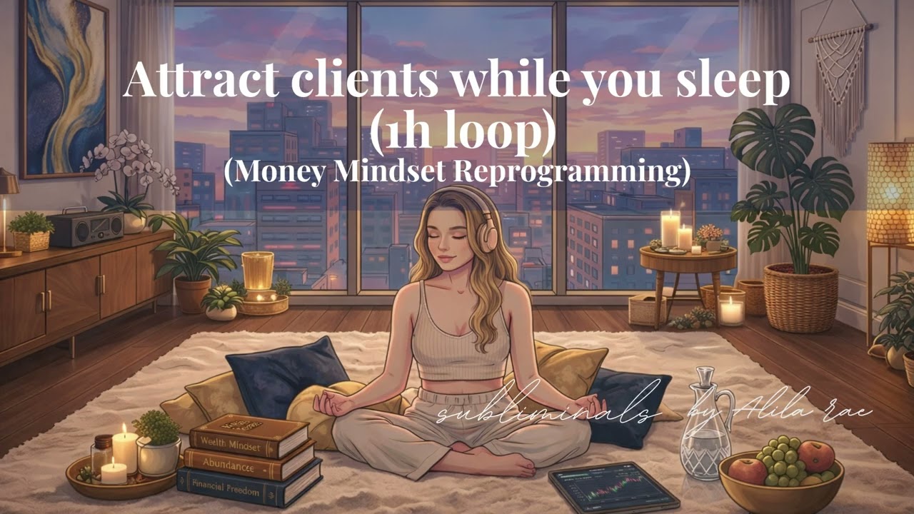 Attract client while you sleep SUBLIMINALS 432Hz