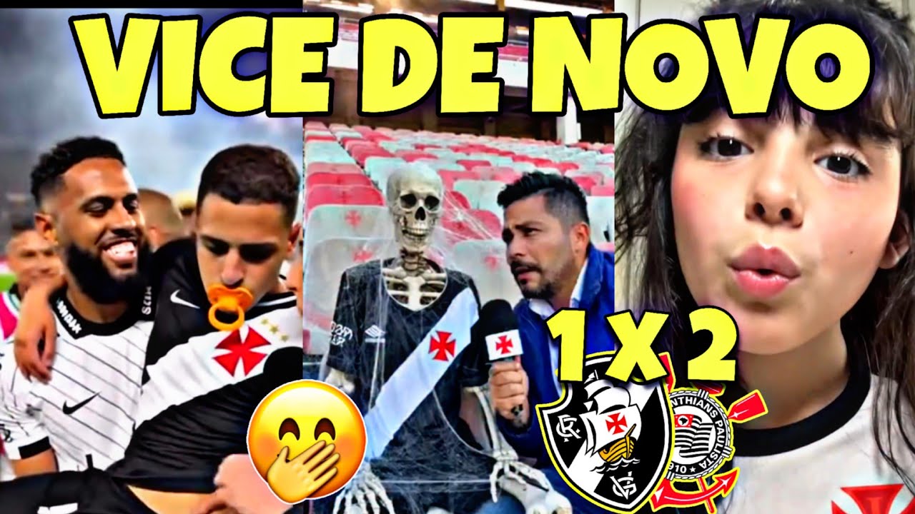 OS MELHORES MEMES E REAÇÕES ZOANDO O VASCO APÓS SER VICE DA COPA DO BRASIL PARA O CORINTHIANS 