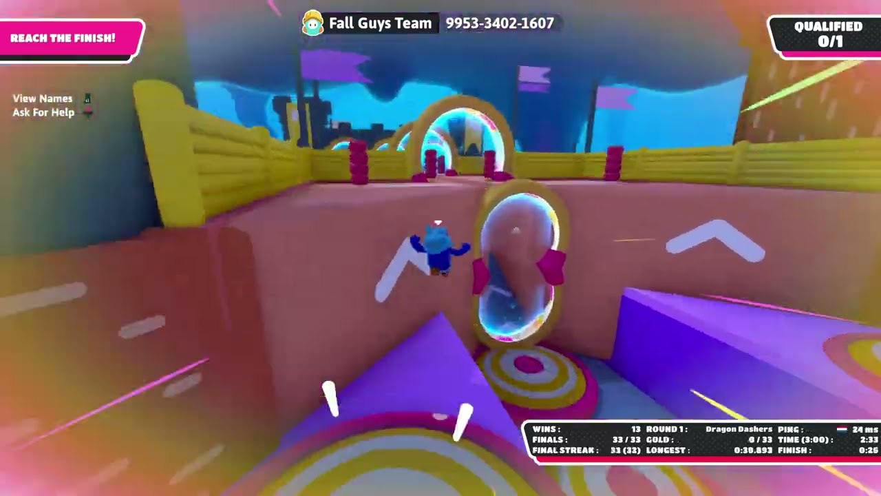 Fall Guys Dragon Dashers 37.435 PB.