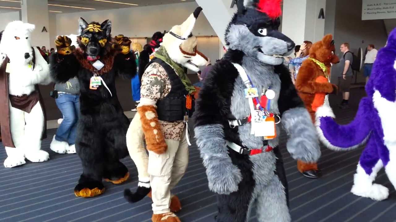 Anthrocon 2013 Fursuit Parade (HD)