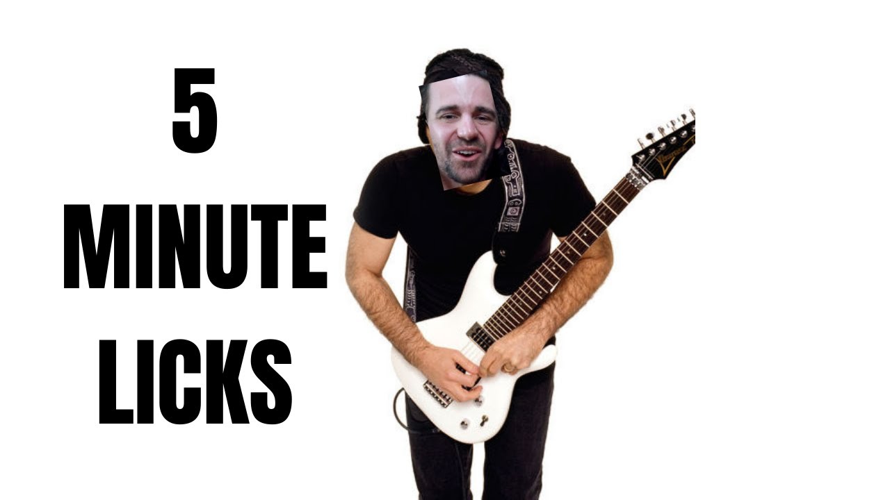 Satriani 7's - 5 Minute Licks