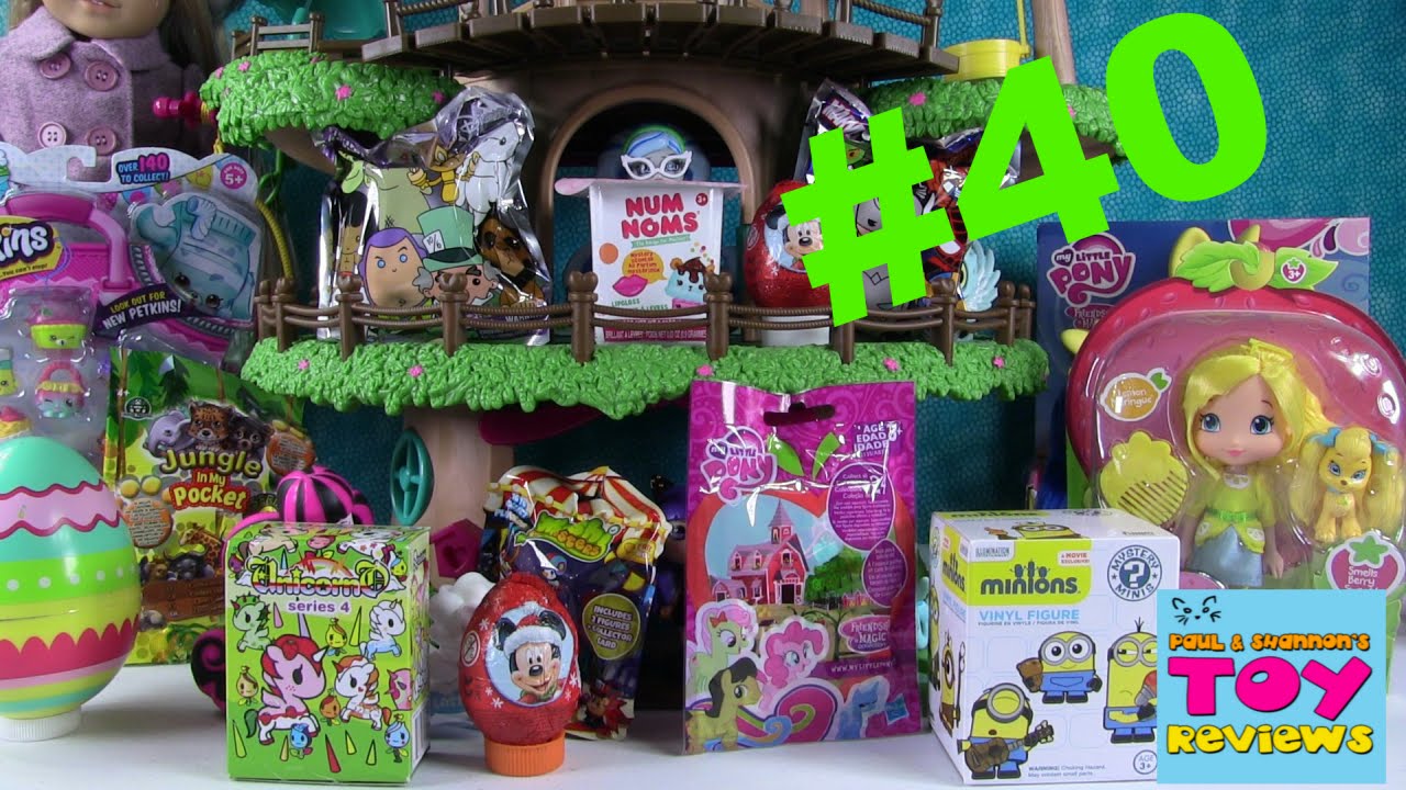 Blind Bag Treehouse #40 | Disney Shopkins Season 4 Kinetic Sand Surprise Egg | PSToyReviews