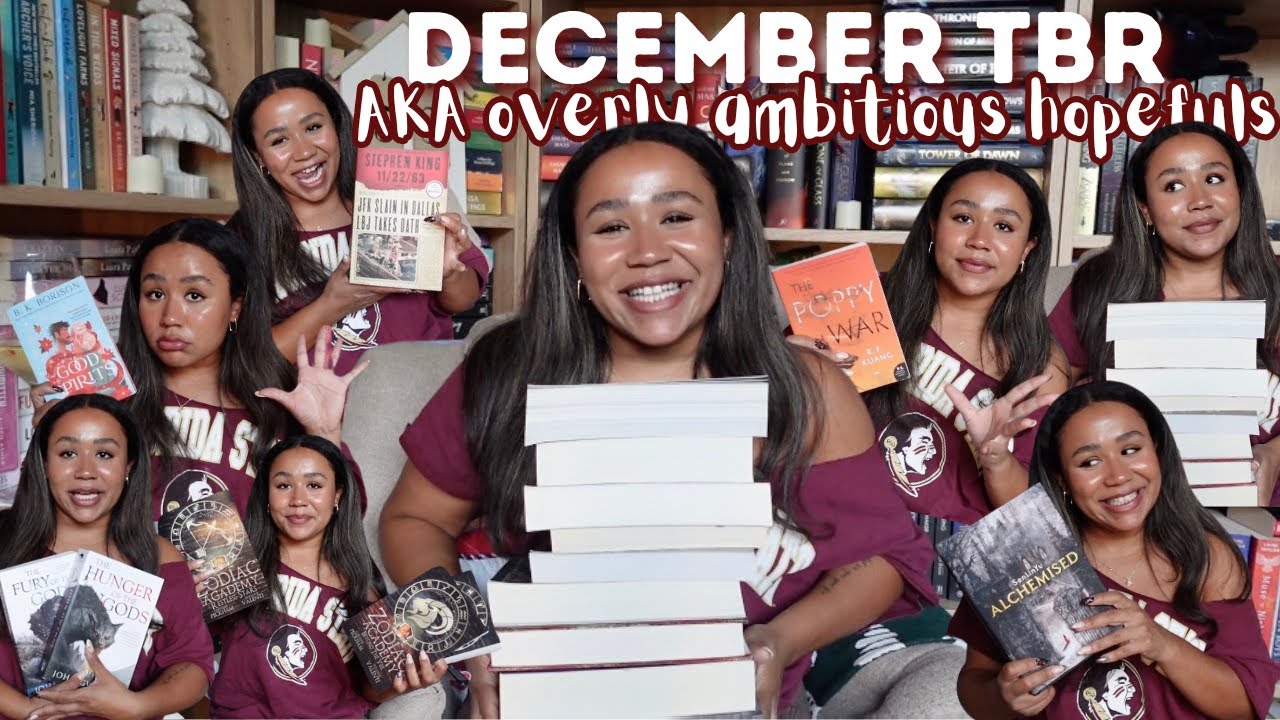 DECEMBER TBR : aka my overly ambitious hopefuls 20+ books