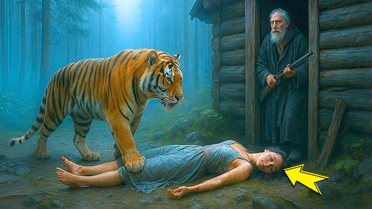 ТИГР ПРИВОЛОК К ОТШЕЛЬНИКУ КРАСАВИЦУ… И ТО, ЧТО БЫЛО ПОТОМ, ПОРАЗИЛО ВСЕХ!