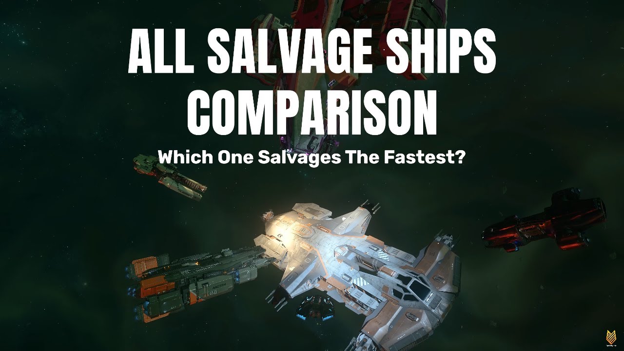 All Salvage Ships Comparison & Test: Which One Salvages The Fastest In Alpha 4.6 | Star Citizen 4k