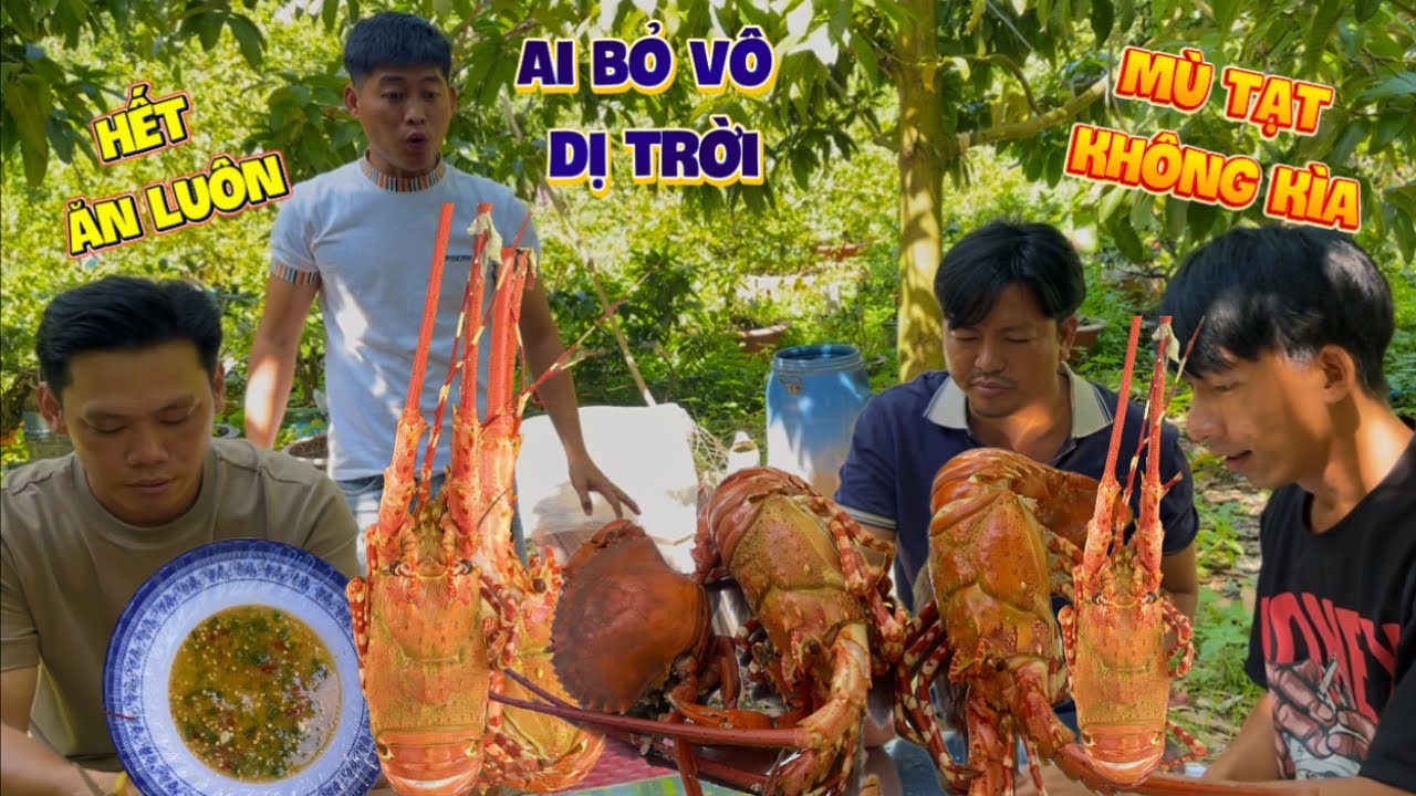 Tưởng được ăn tôm hùm ngon lành ai ngờ cả team làm cho 1 phát lên 9 tầng mây | HoàiPhong TV