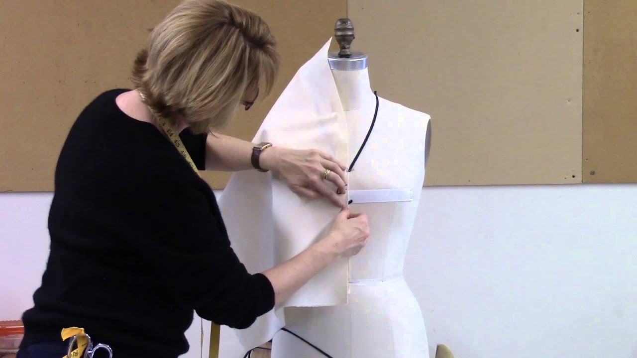 Tutorial: Draping Midriff Yokes, Skirt Yokes and Gathered Bodices