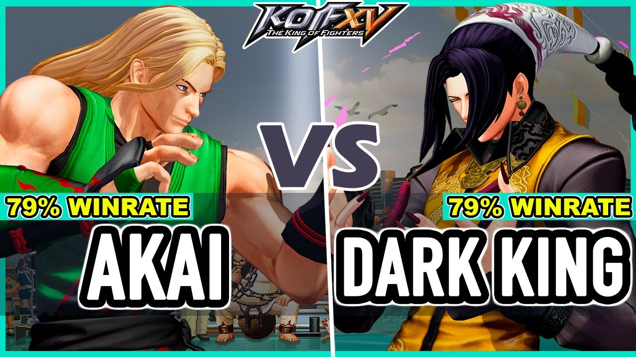 KOF XV ▰ Akai (Benimaru/Andy/Sylvie) vs Dark King (Duo Lon/Rugal/O.Yashiro)