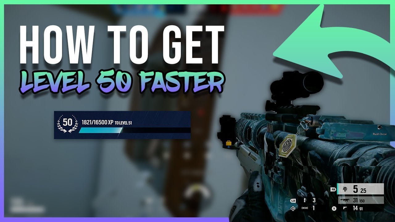 HIT LEVEL 50 IN 24 HOURS IN R6 (FASTEST XP METHOD)