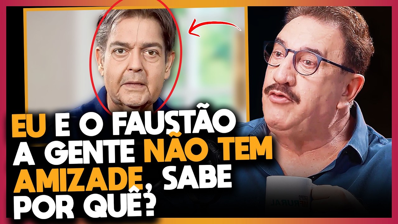 RATINHO REVELA NÃO TER AMIZADE COM FAUSTÃO E NUNCA VÃO TER...