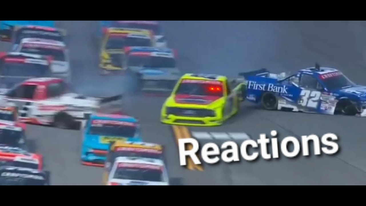 Reactions to the 2023 Fall Talladega NASCAR Truck Race