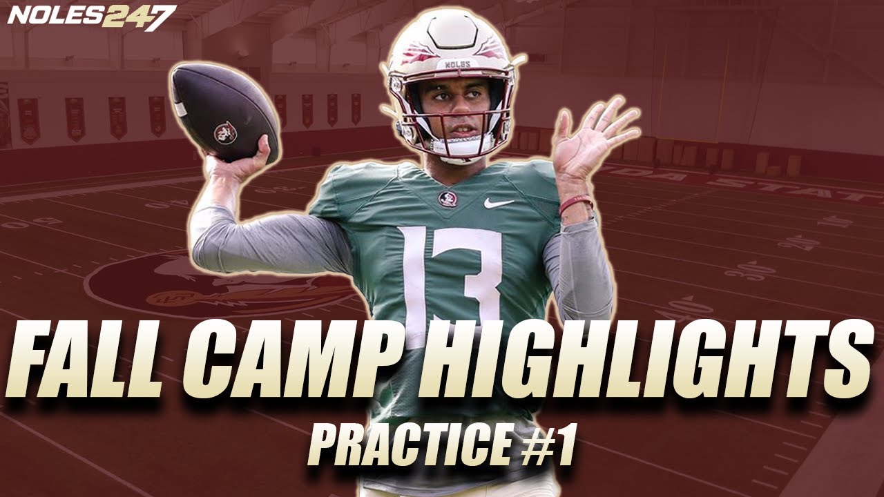 FSU Football | Highlights from the Seminoles' first preseason practice
