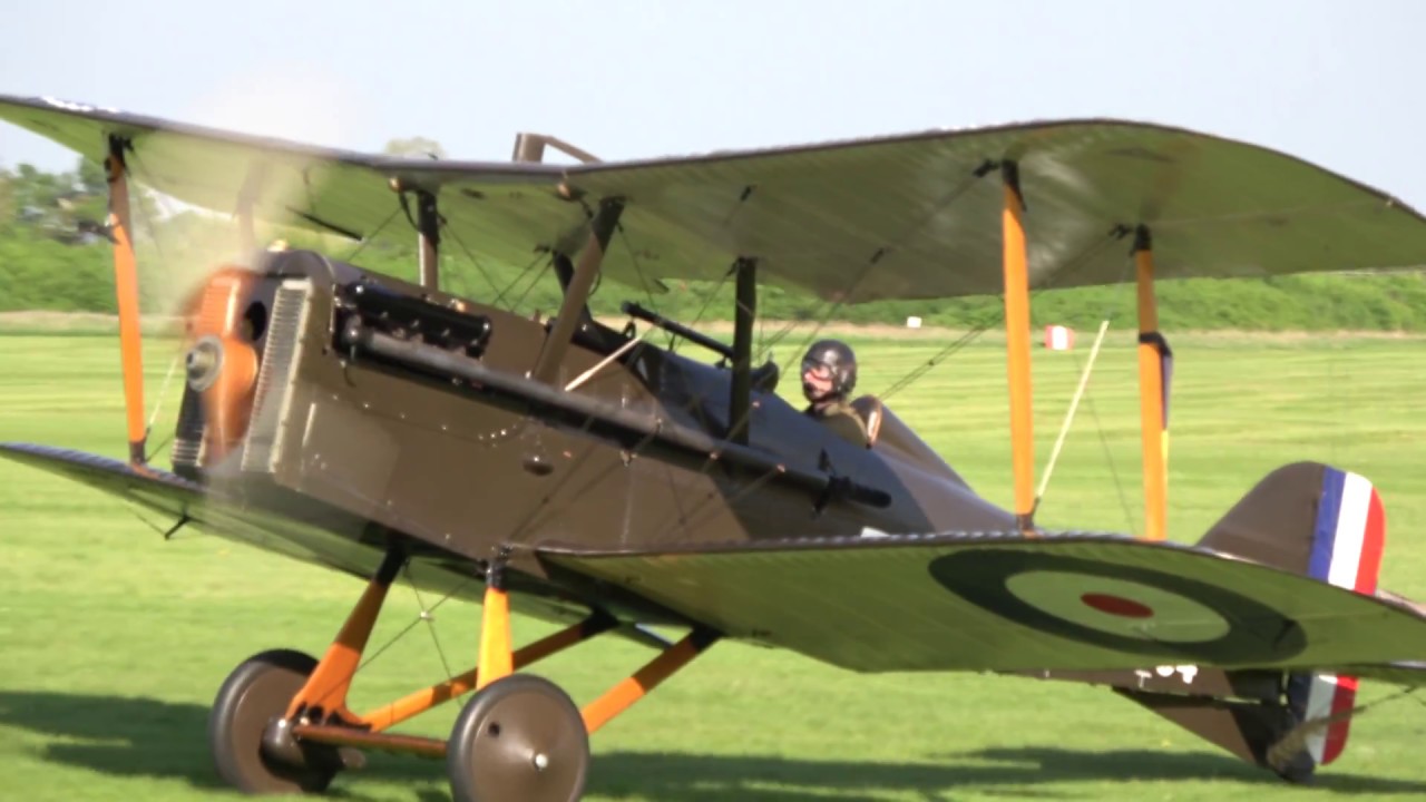 Royal Aircraft Factory SE5a - Shuttleworth Season Premiere & RAF Centenary Airshow 2018