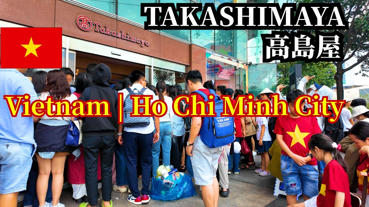 【Takashimaya Ho Chi Minh City】 Walking Through Every Floor｜Vietnam Saigon Travel & Souvenirs 4K