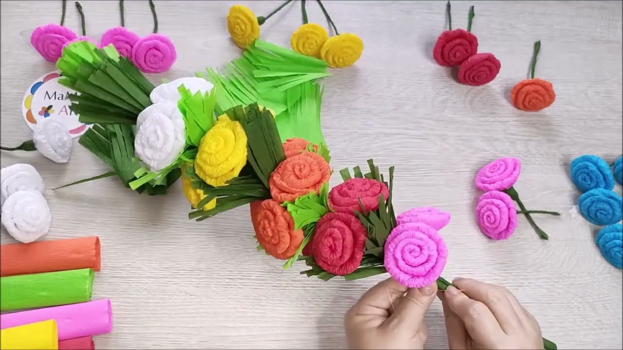 🌿 🌸Tradycyjna Palma Wielkanocna z Bibuły🌸🌿