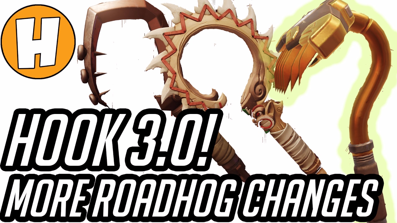 Overwatch - Roadhog Hook 3.0 CHANGES COMING and Winston Buff! | Hammeh