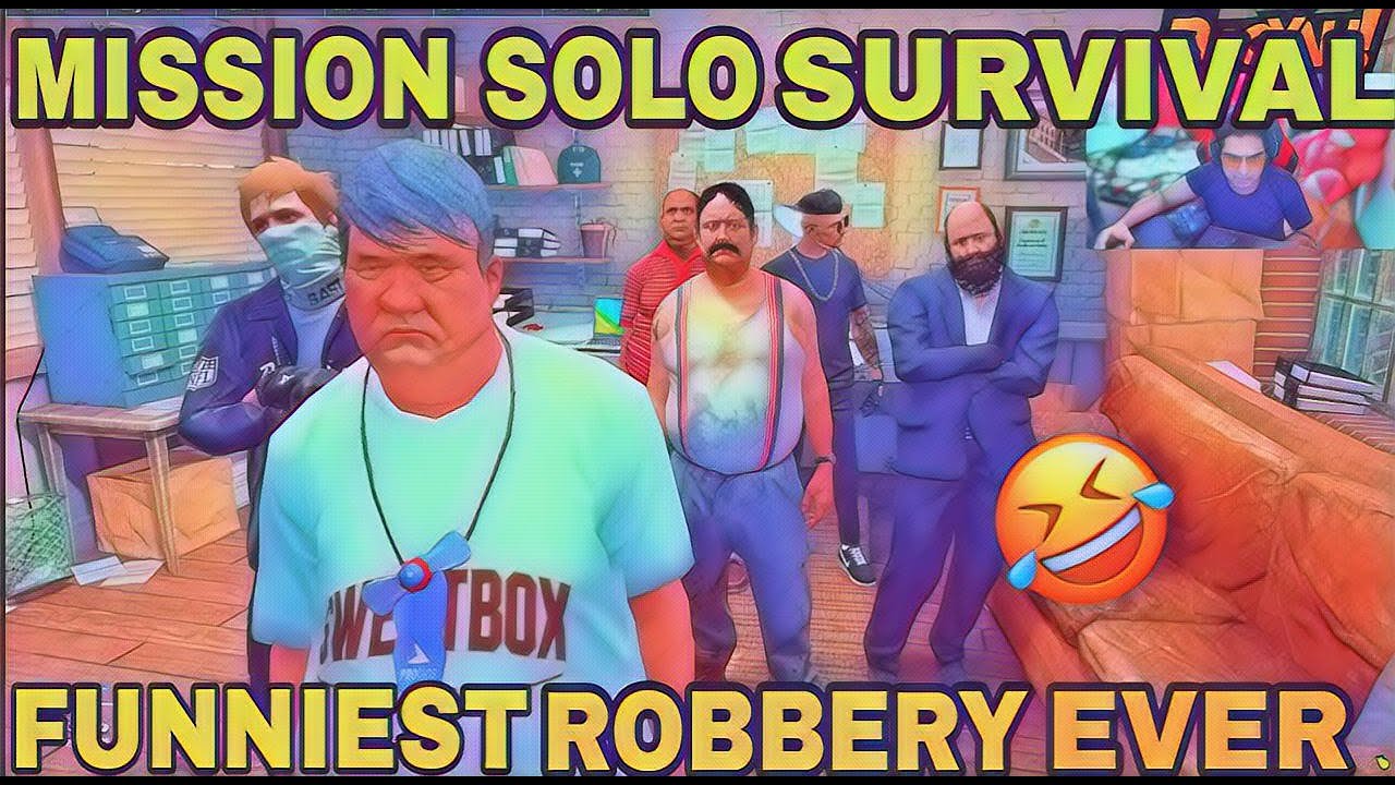 Mission Solo Survival 😎 | Funniest Robbery Ever 😂