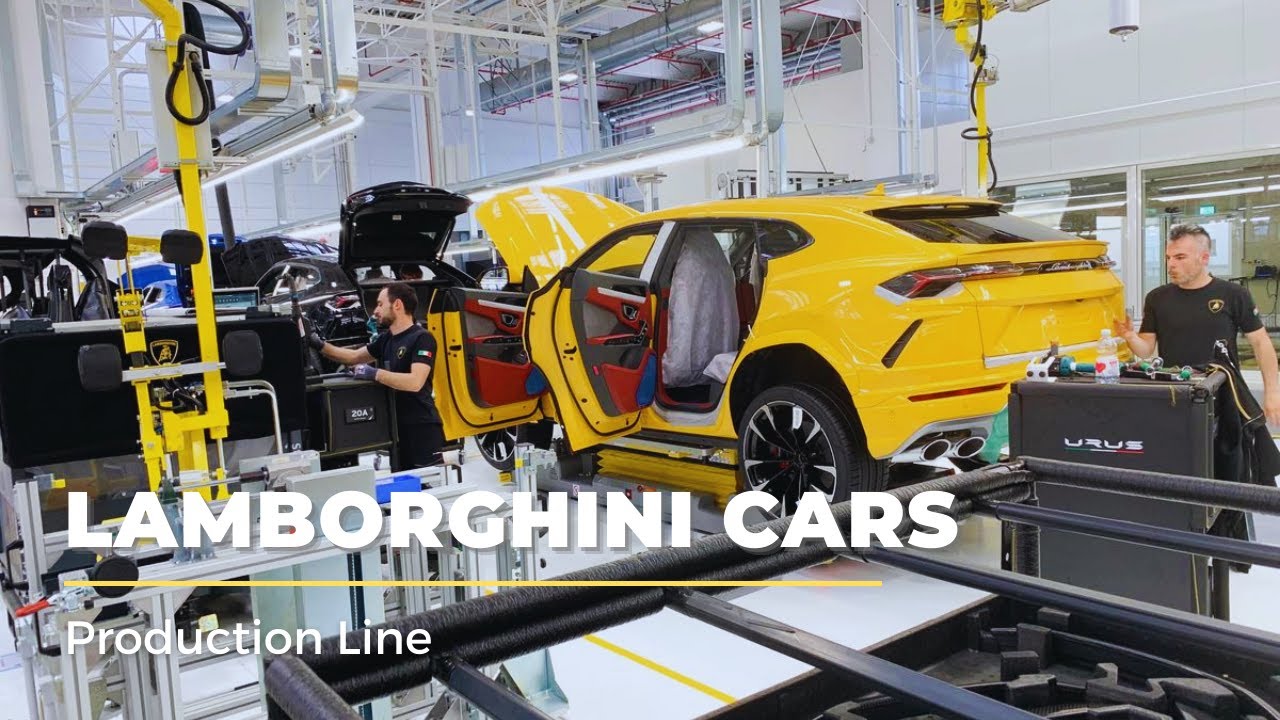 New Lamborghini Production Line | Lamborghini Factory | How Supercar is Made