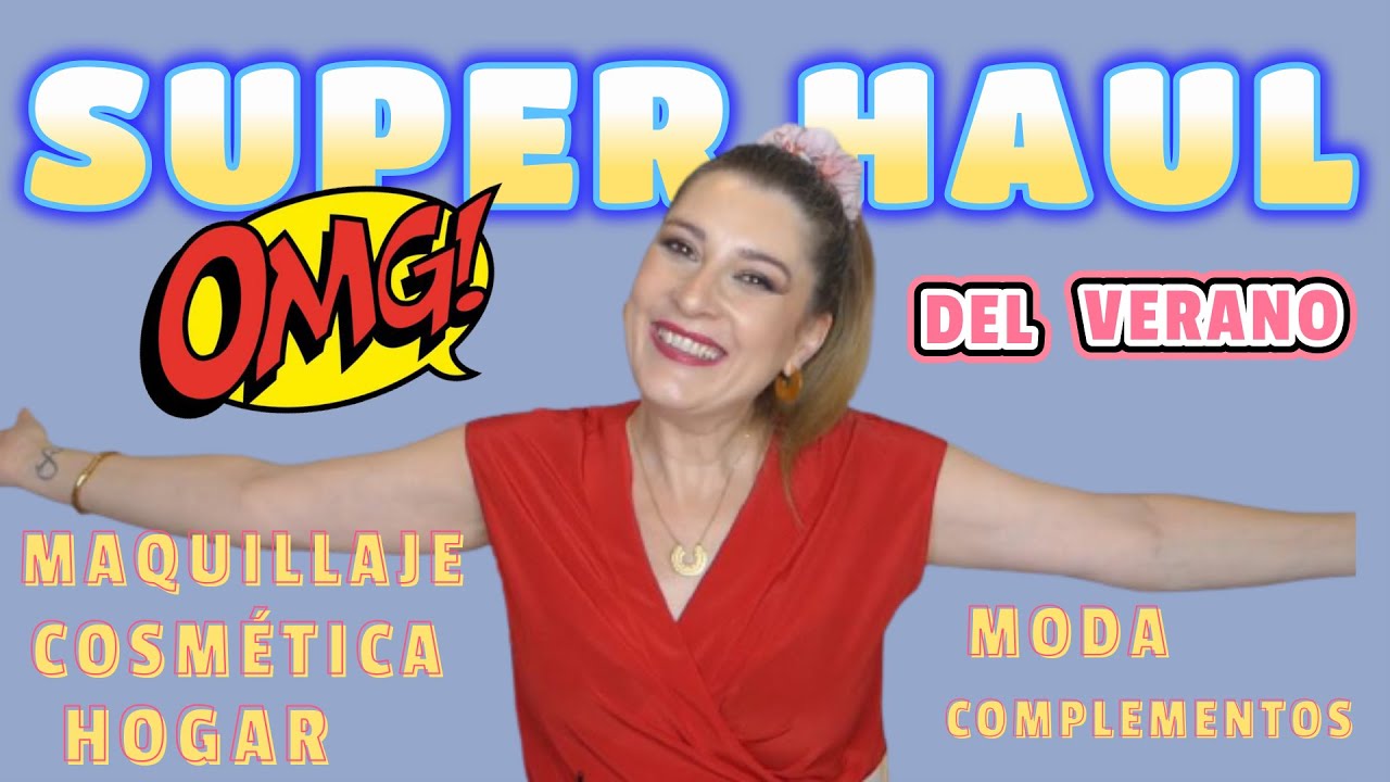SUPER HAUL del VERANO// MAQUILLAJE* COSMETICA* COMPLENTOS*MODA* HOGAR