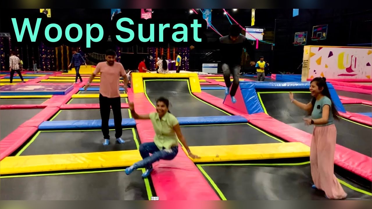 Woop Surat | Game Zone Woop | India Largest Trampoline Park