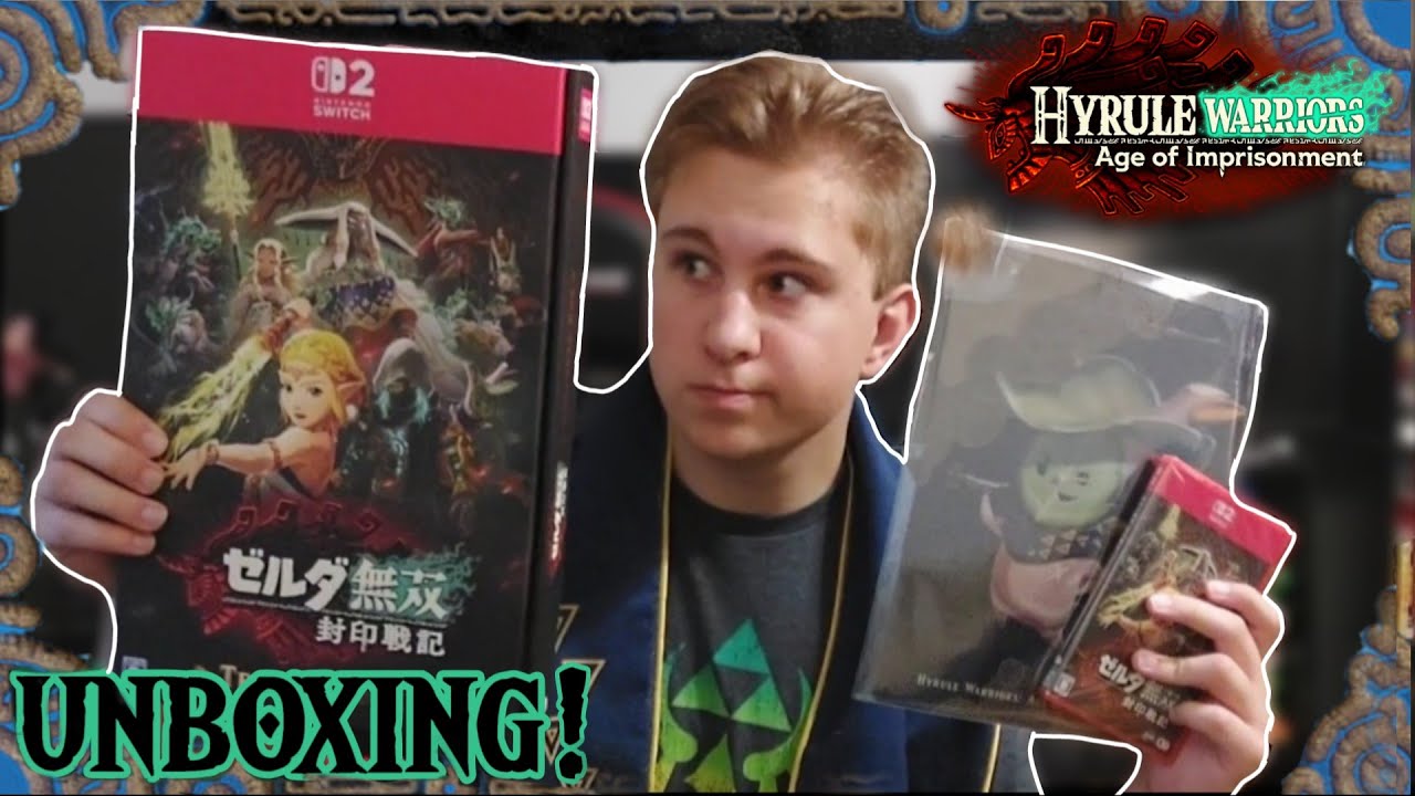 Hyrule Warriors: Age of Imprisonment Treasure Box (Special Edition) | Unboxing!