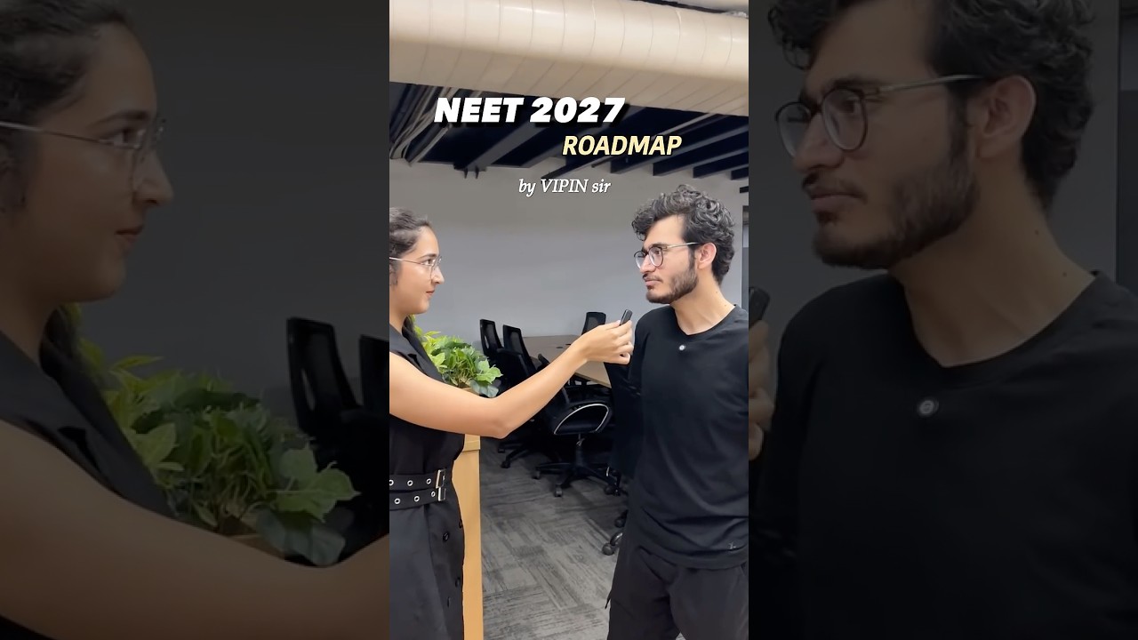 NEET 2027 ROADMAP by VIPIN sir especially for droppers 🤩📚#pw #neet #aiims