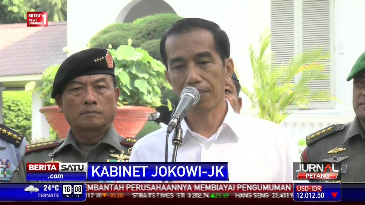 Jokowi: Media Jangan Asal Tebak Nama Menteri