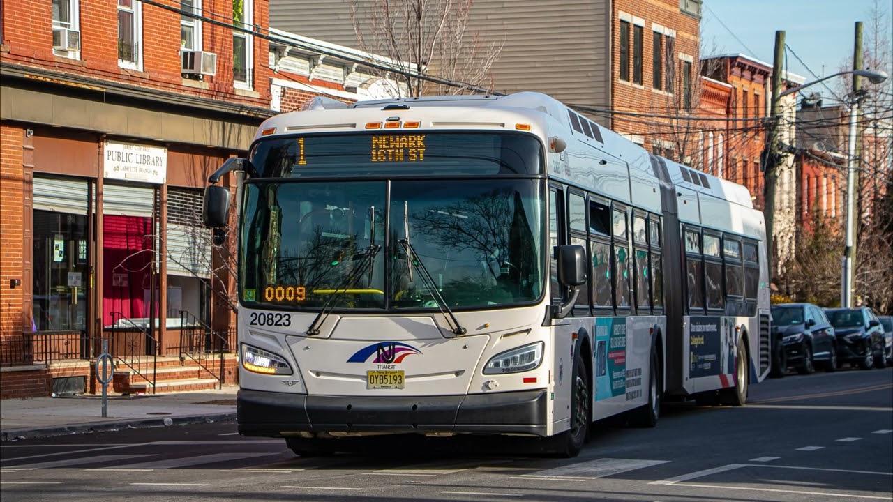 New Jersey Transit 2020 New Flyer XD60 "Xcelsior" Artic 20806 [ Audio Recording ]