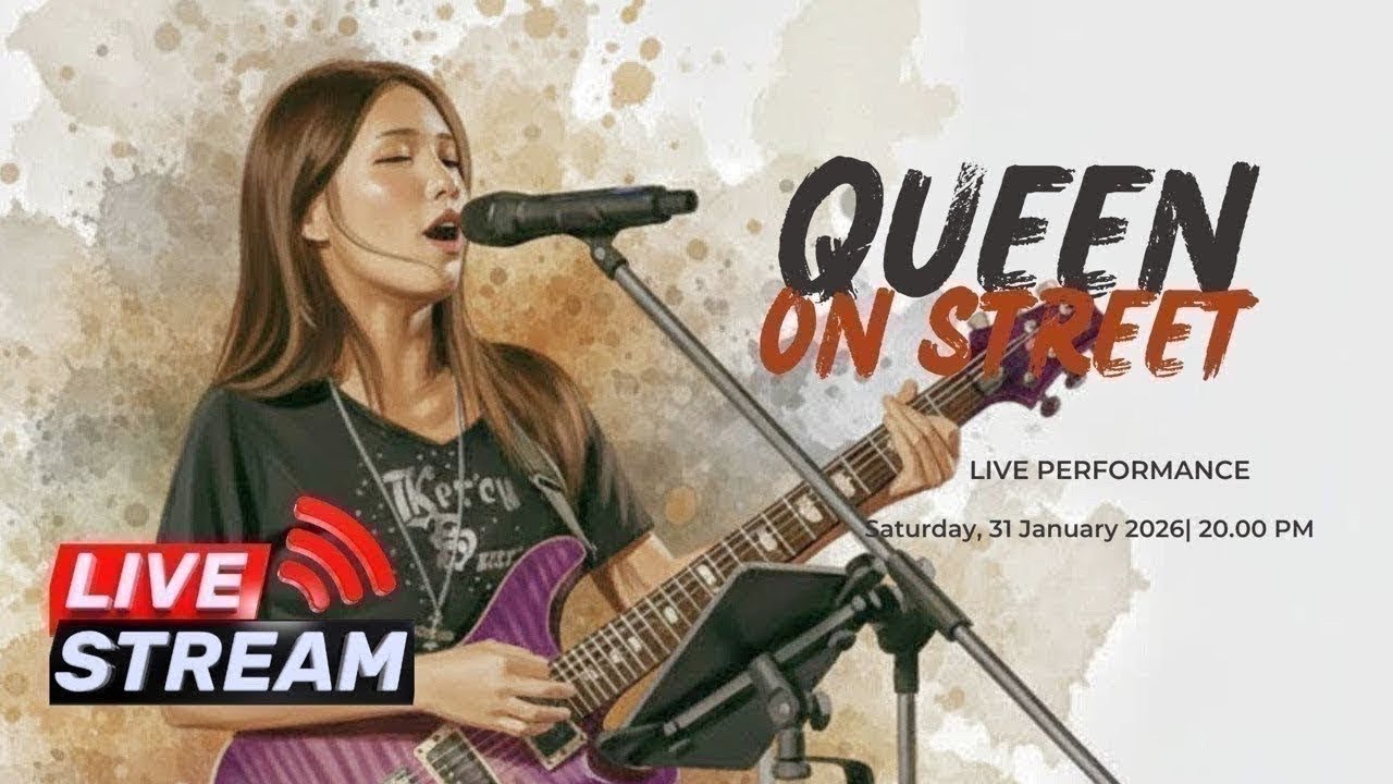 Queen on street live 08 03 2026