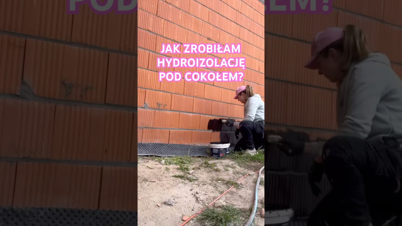 Hydroizolacja pod cokołem 💦