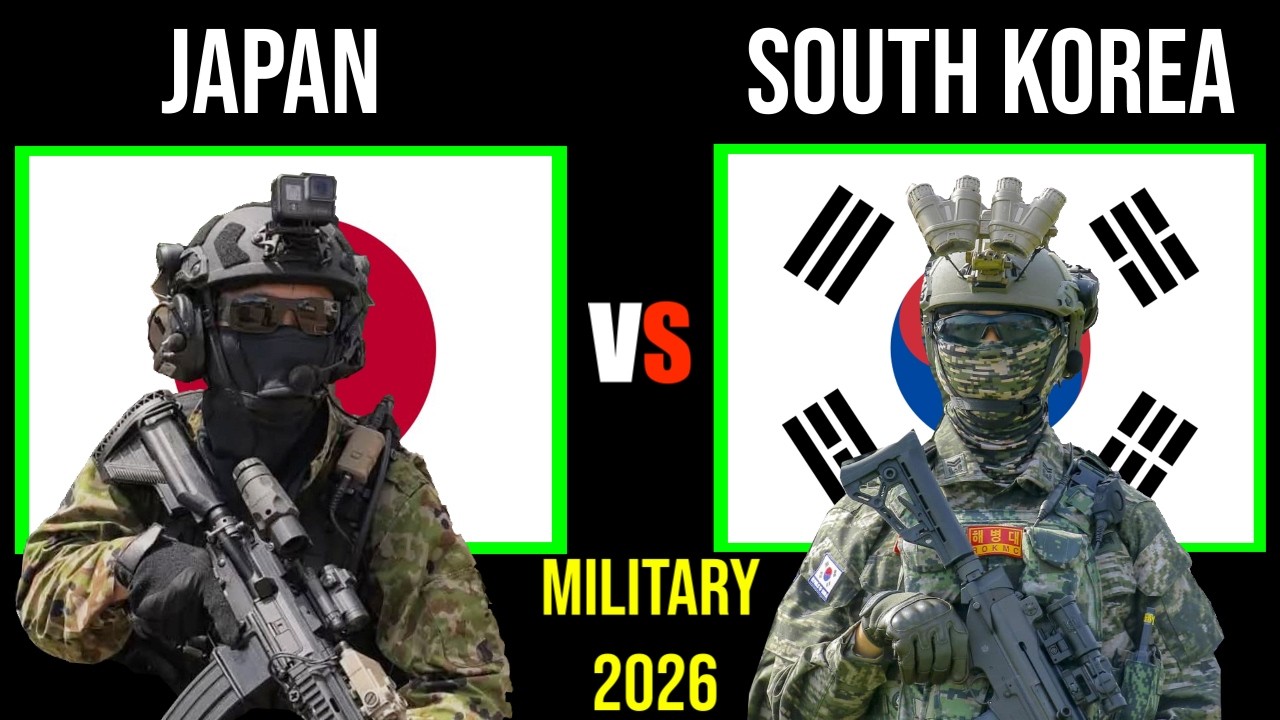 Japan Vs South Korea Military Power Comparison 2026