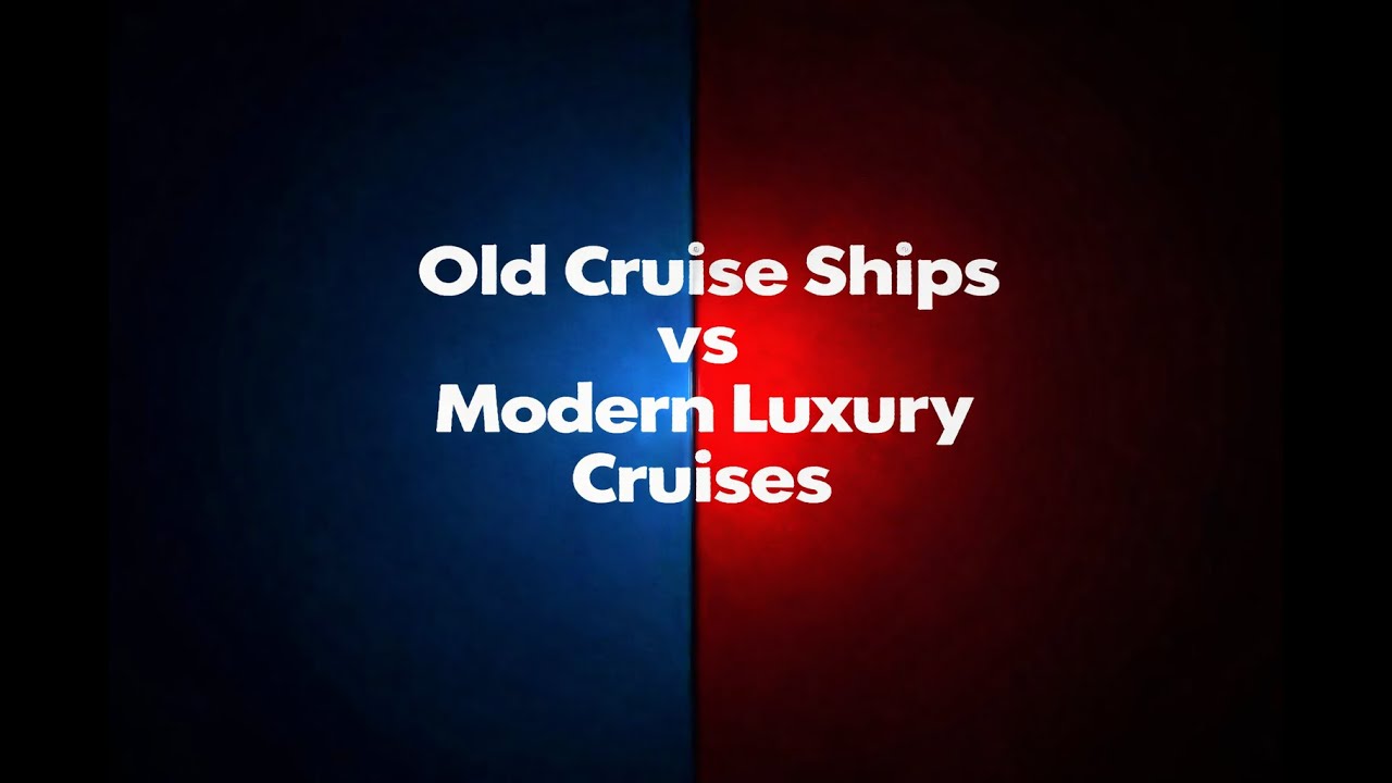 Old Cruise Ships vs Modern Luxury Cruises  #CruiseShips #OldCruiseShips  #ModernCruises
