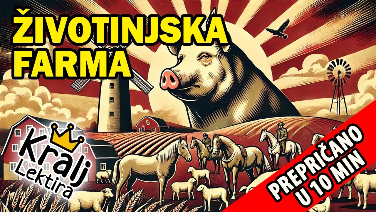 Životinjska farma kratak sadržaj - Kralj Lektira